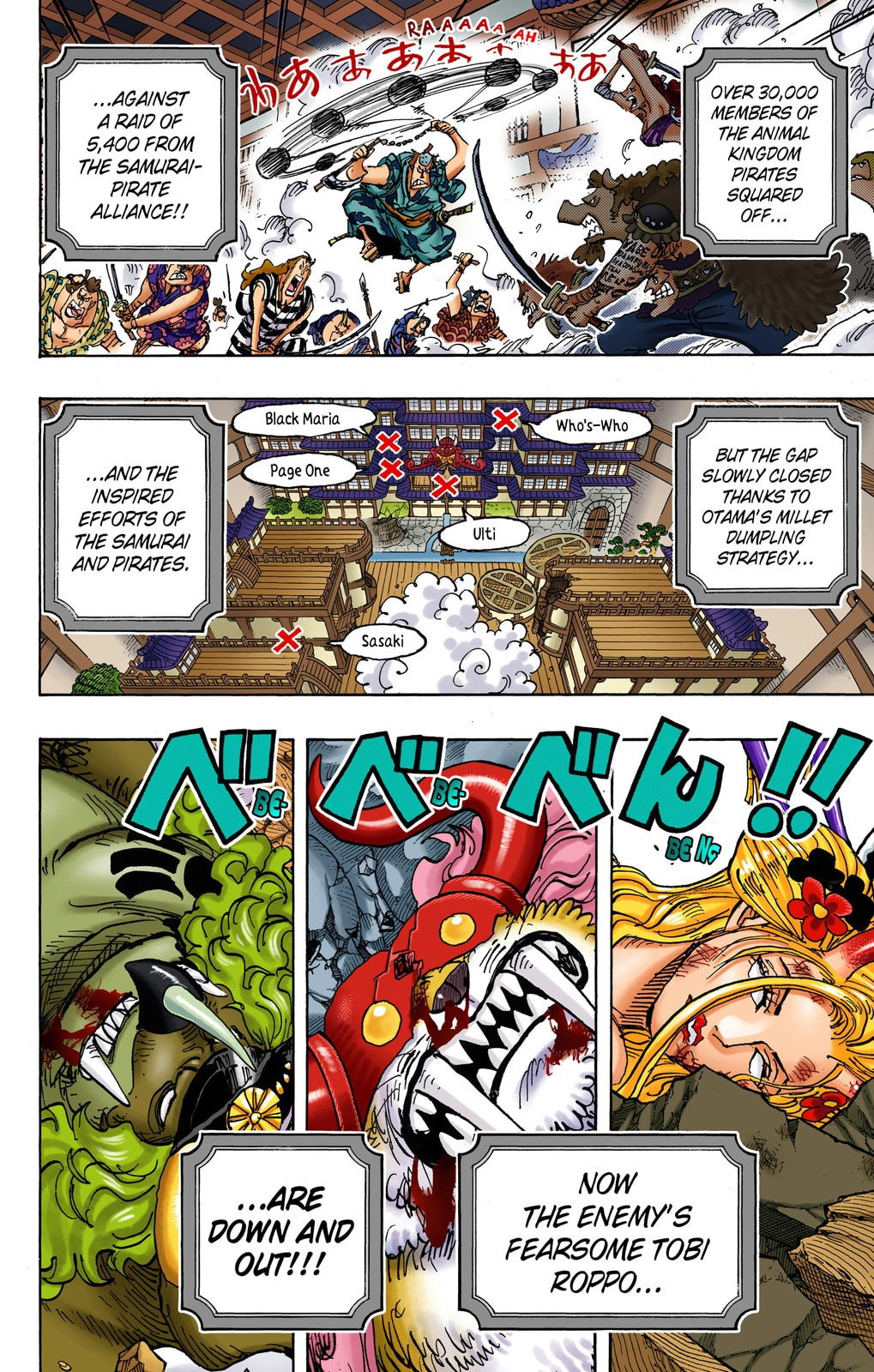 One Piece Digital Colored Chapter 1022 image 02